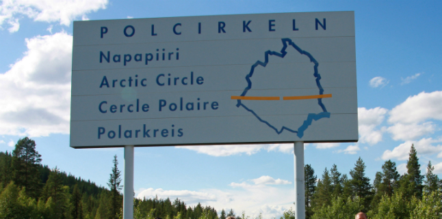 Lapland Vuollerim Welcomes You – Polcirkelcertifikat och ceremoni